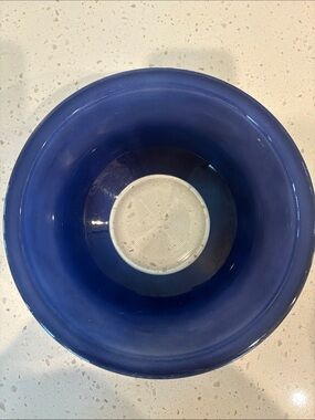 Pyrex Deep Cobalt Blue Glass Mixing Bowl